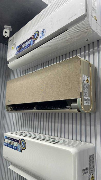 Show- rum MIDEA Konditsioner LOTUS GOLD- 12,000 Btu / QUATTRO Invertor