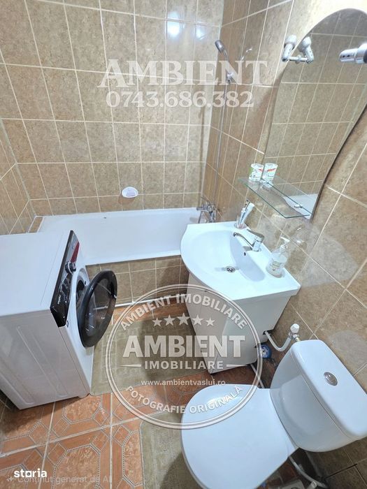 Apartament cu 1 cameră, etaj 1, mobilat și utilat, VASLUI - zona FILAT