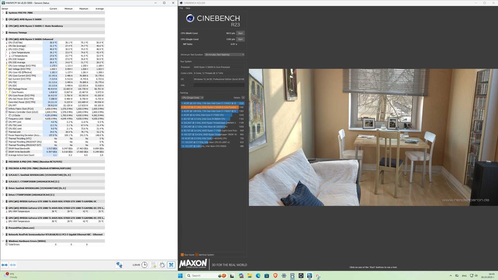 Компютър | Ryzen 5600x + ASUS ROG STRIX GTX 1080Ti