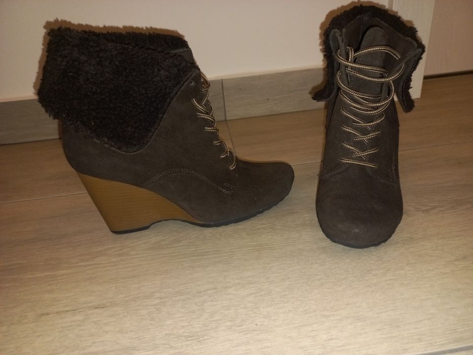 Botine dama din piele, mărimea 37