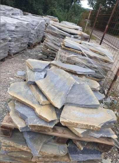 Placări curți și garduri cu piatră naturală de munte