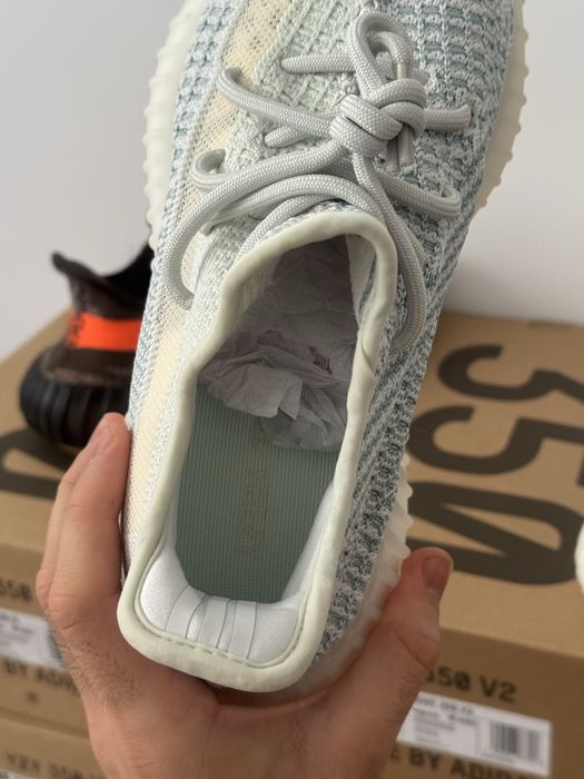 Adidas Yeezy 350 Light Blue Knit