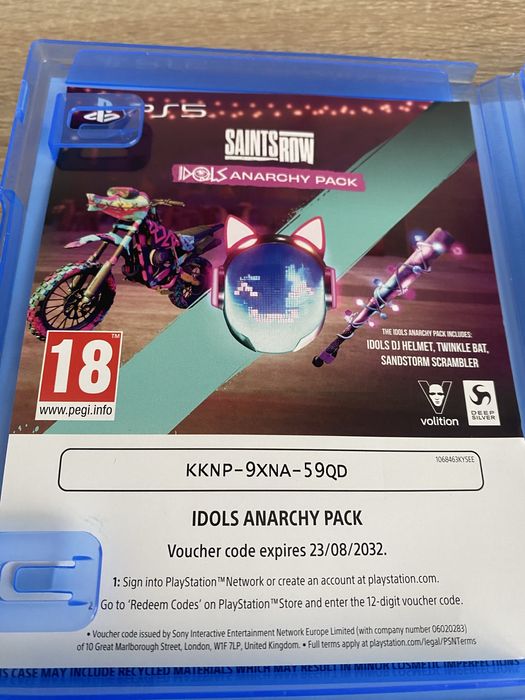 Saints Row PS5 Day One Edition