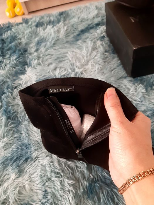 Ботильоны новые срочно замша!