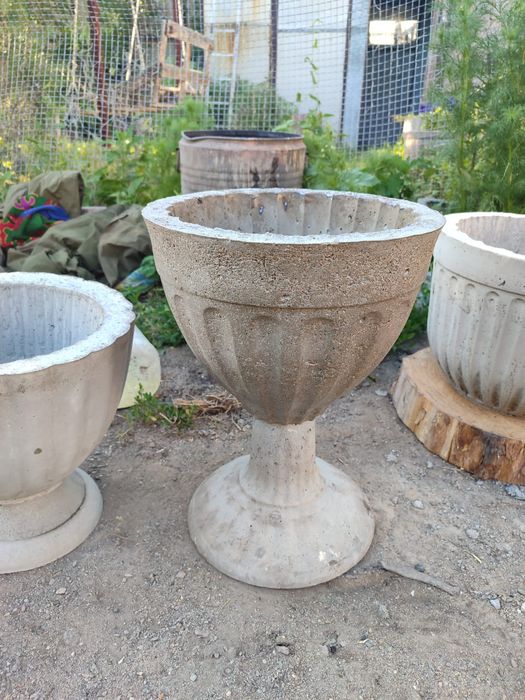 Вазоны из бетона