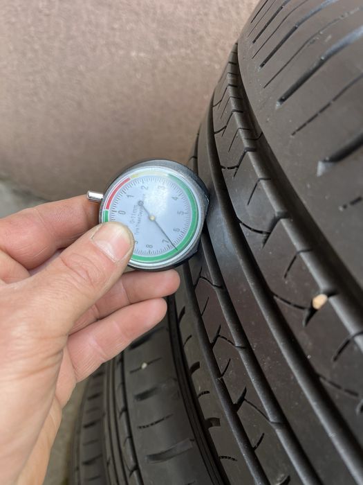 4 anvelope vara 205/55 R16, 6,5-7mm profil ramas! DOT 2025, ca nou nou