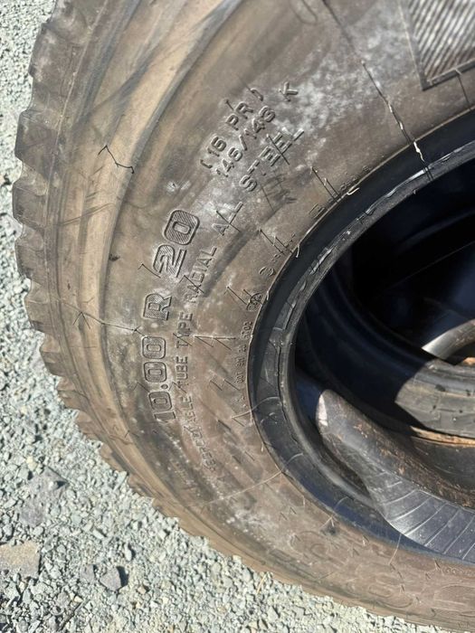 Anvelope 10.00r20 Pirelli pt remorca Second-Hand Radiale cu camera si guler