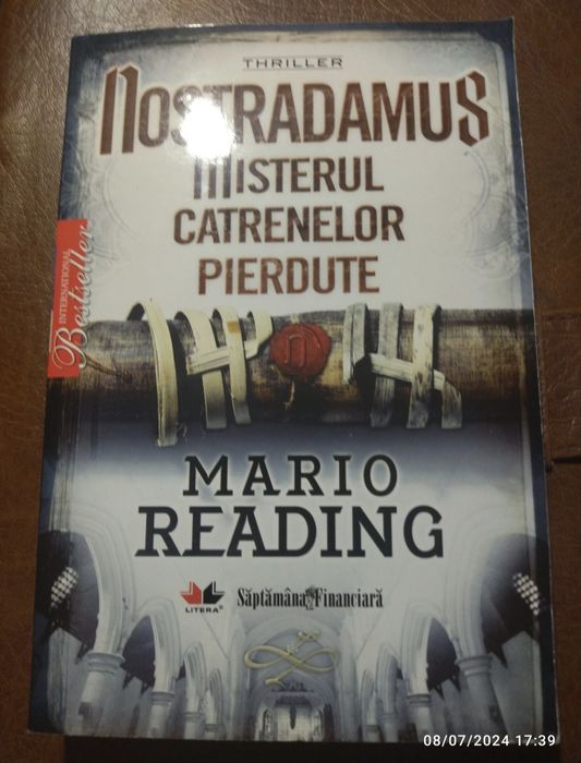 Nostradamus "Misterul catrenelor pierdute" Mario Reading