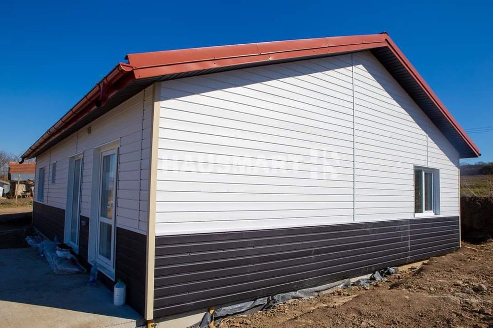 Vand case modulare din panouri sandwich