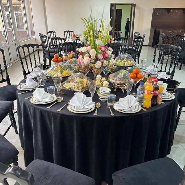 Дастурхон ва салфетка ресторан ва кафеларга