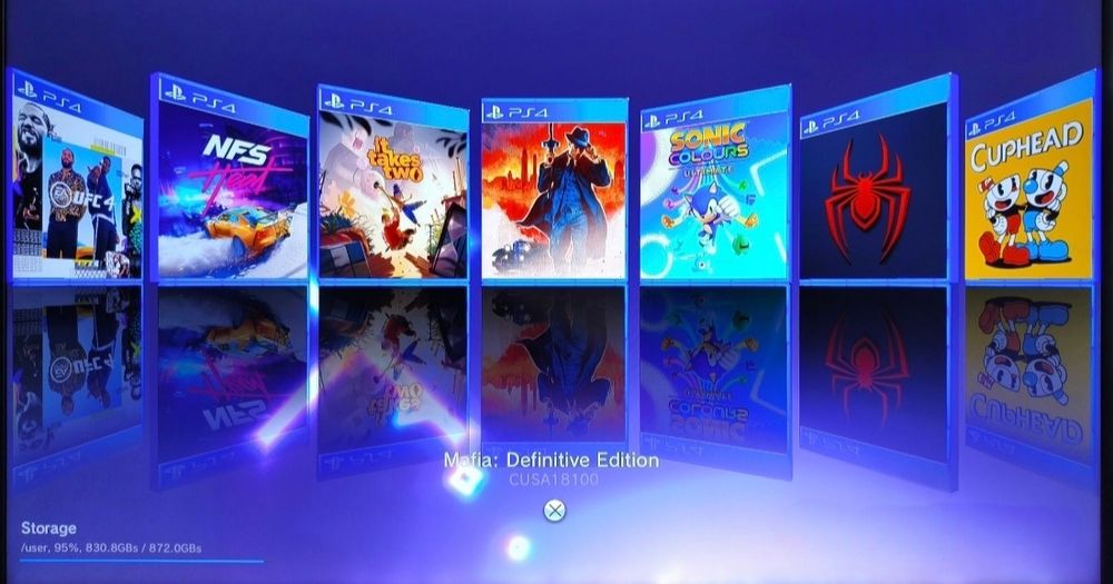 Прошитый ps4 1b 25 игр