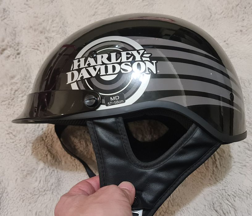 Casca moto Harley Davidson cu cozoroc