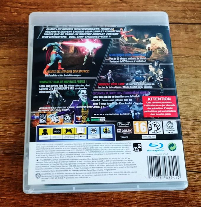 PS3 Mortal Kombat vs. DC Universe PlayStation 3 Мортал Комбат