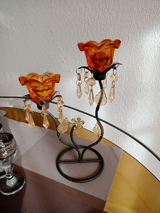 Продам   стопки и подсвечник