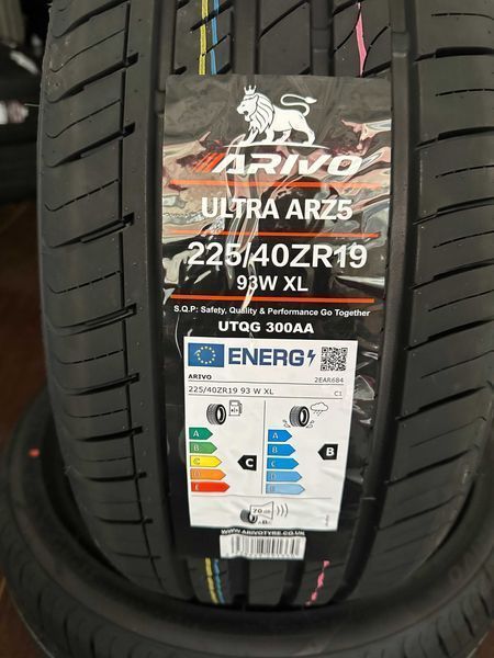 Нови летни гуми ARIVO ULTRA ARZ5 225/40R19 93W XL БОРД