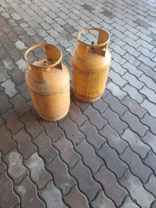 Желтый газ балон