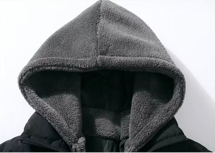 Мужской пуховик оверсайз