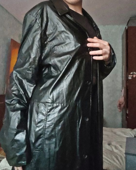 Кожено яке дълго