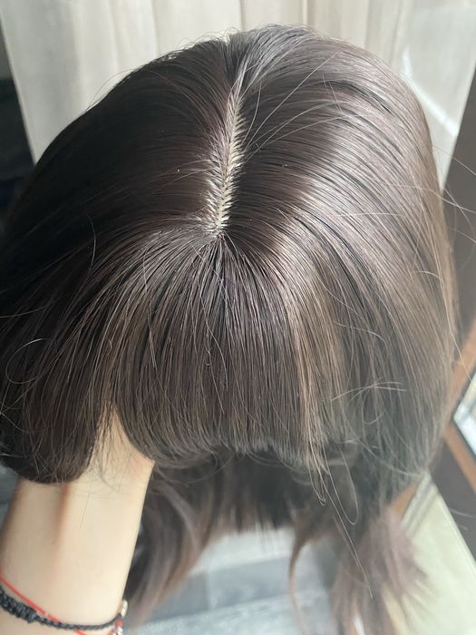 НОВА Къса естествена перука! 100% високо качество