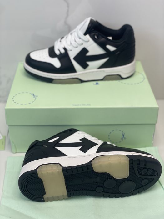 Off-White Out Of Office Calf Leather Panda