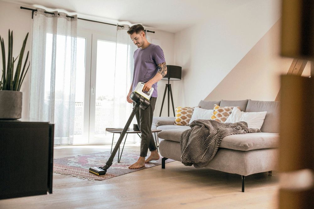 Аккумуляторный пылесос karcher VC 4 Cordless