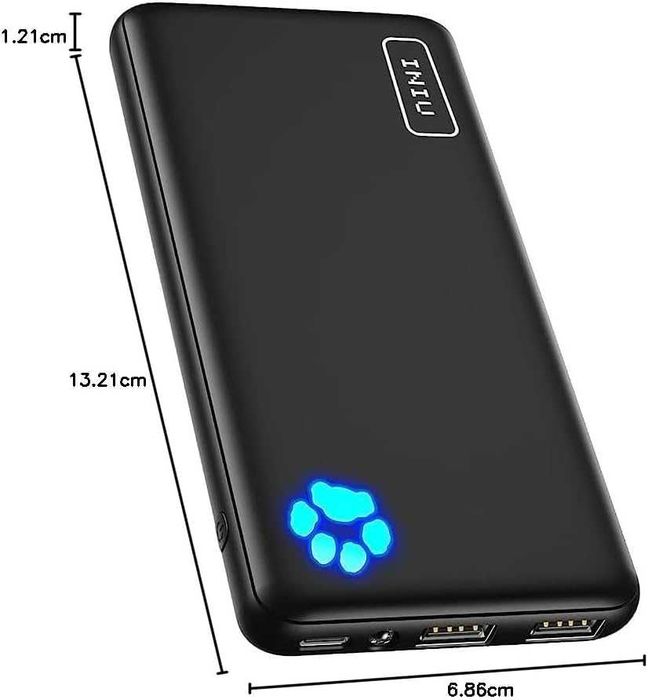 Ново Преносимо зарядно устройство 10000mAh 22,5W PowerBank USB C