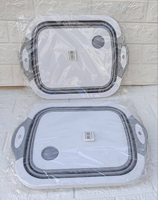 Складной корзина, доска 2в1