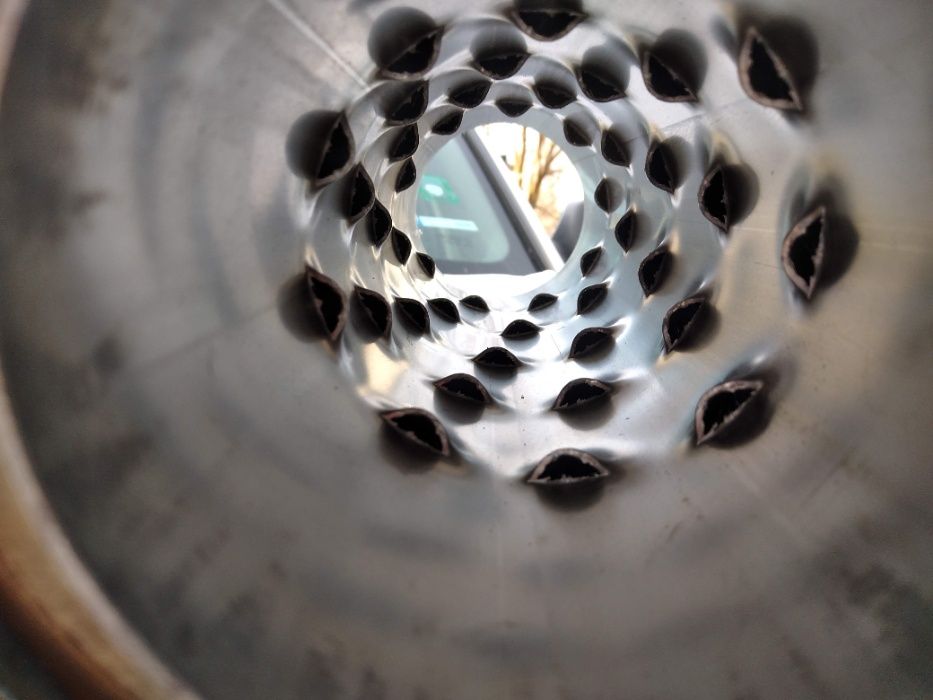 Резонаторни спортни гърнета(пури) INOX Ф77/Ф57/ф63