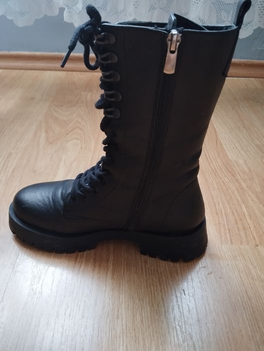 Дамски боти -естествена кожа