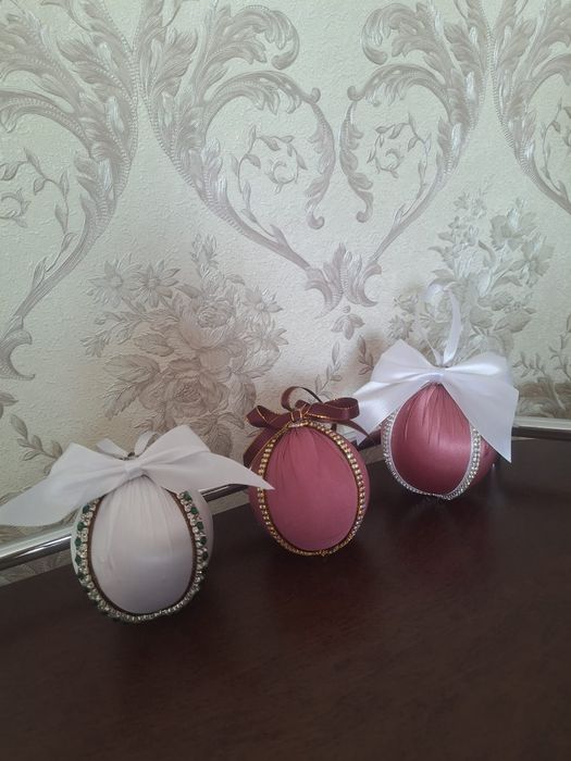 Игрушки елочные ручной работы