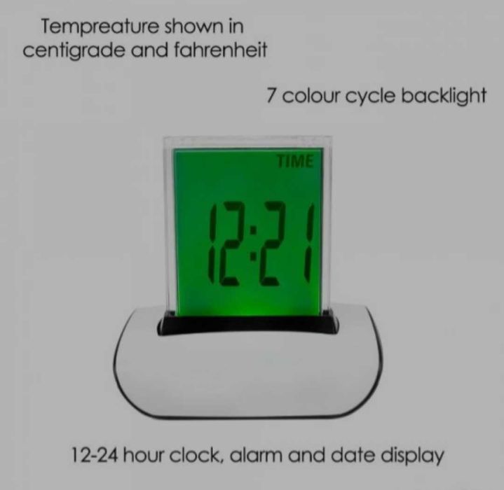 Дигитален часовник за офиса и дома