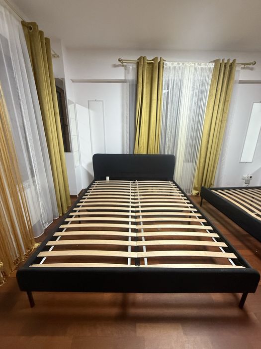 Pat tapitat  160*200 /dulap /masa/scaun ikea