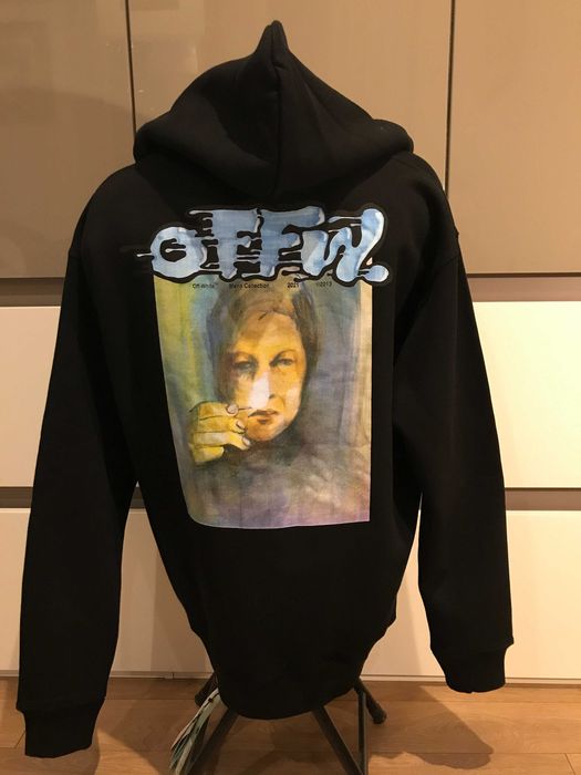 OFF-WHITE Liquid Mirko Print , Oversized - суичър, размер: S