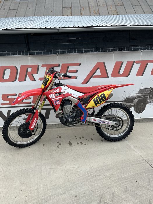 Honda crf 450 x pornire buton an 2018