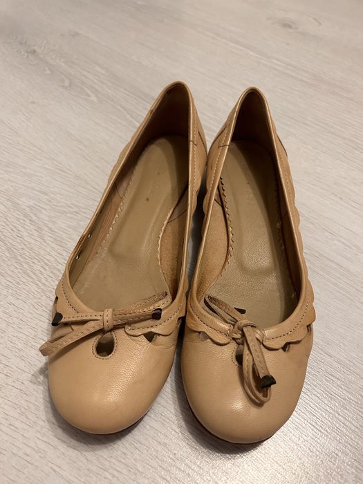 Pantofi din piele naturală Julie Dee 38