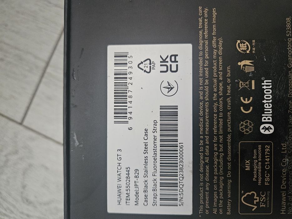 Smartwatch Huawei GT3