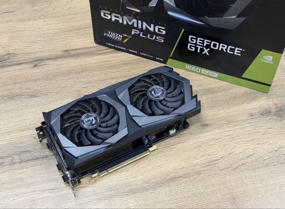 Видеокарта MSI GeForce GTX 1660 SUPER GAMING X 6GB