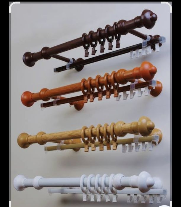 Навеска карнизов гардин