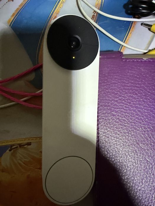 Videointerfon Google Nest Doorbell cu baterie interna