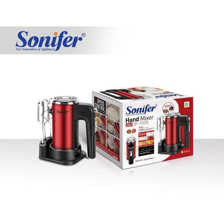 Электрический ручной миксер Sonifer SF-7025