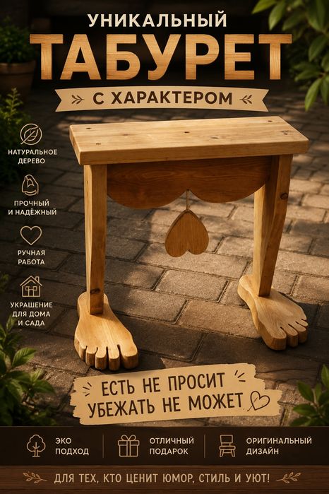 табурет с приколом