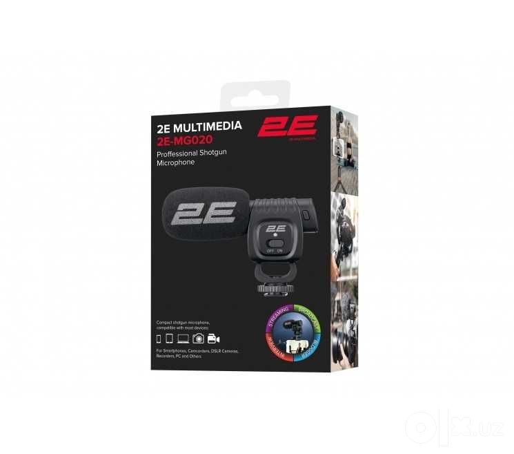 } Микрофон-пушка 2E MG020 Shotgun Pro 3.5mm