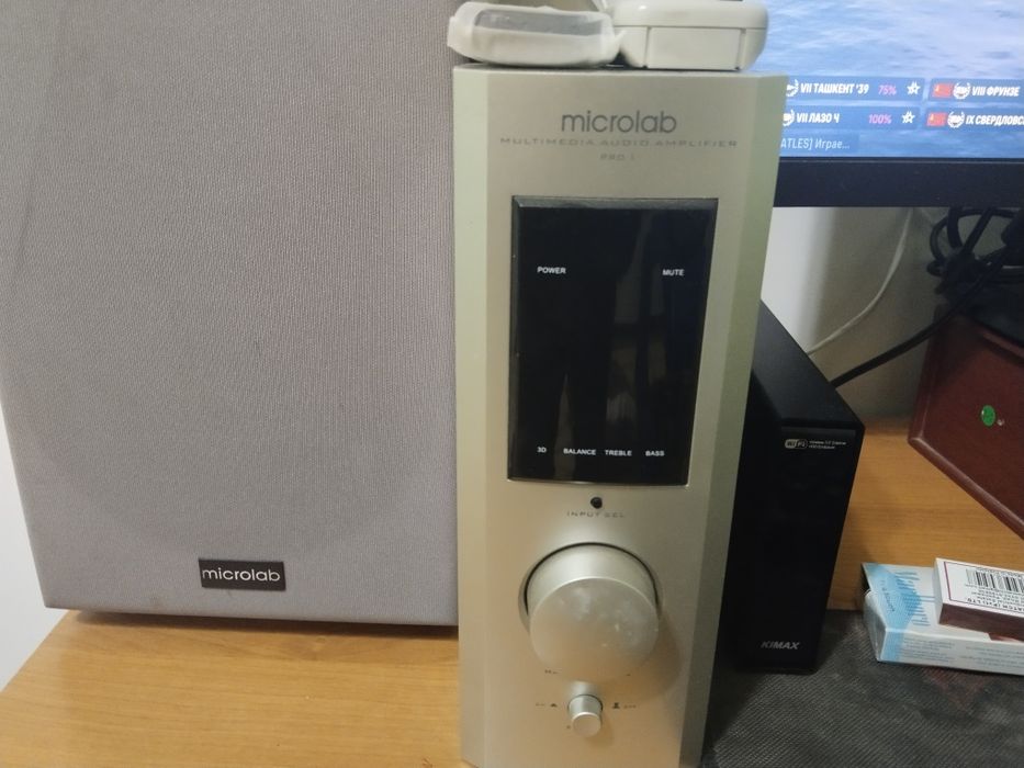 Колонка microlab pro 1 колонки акустики