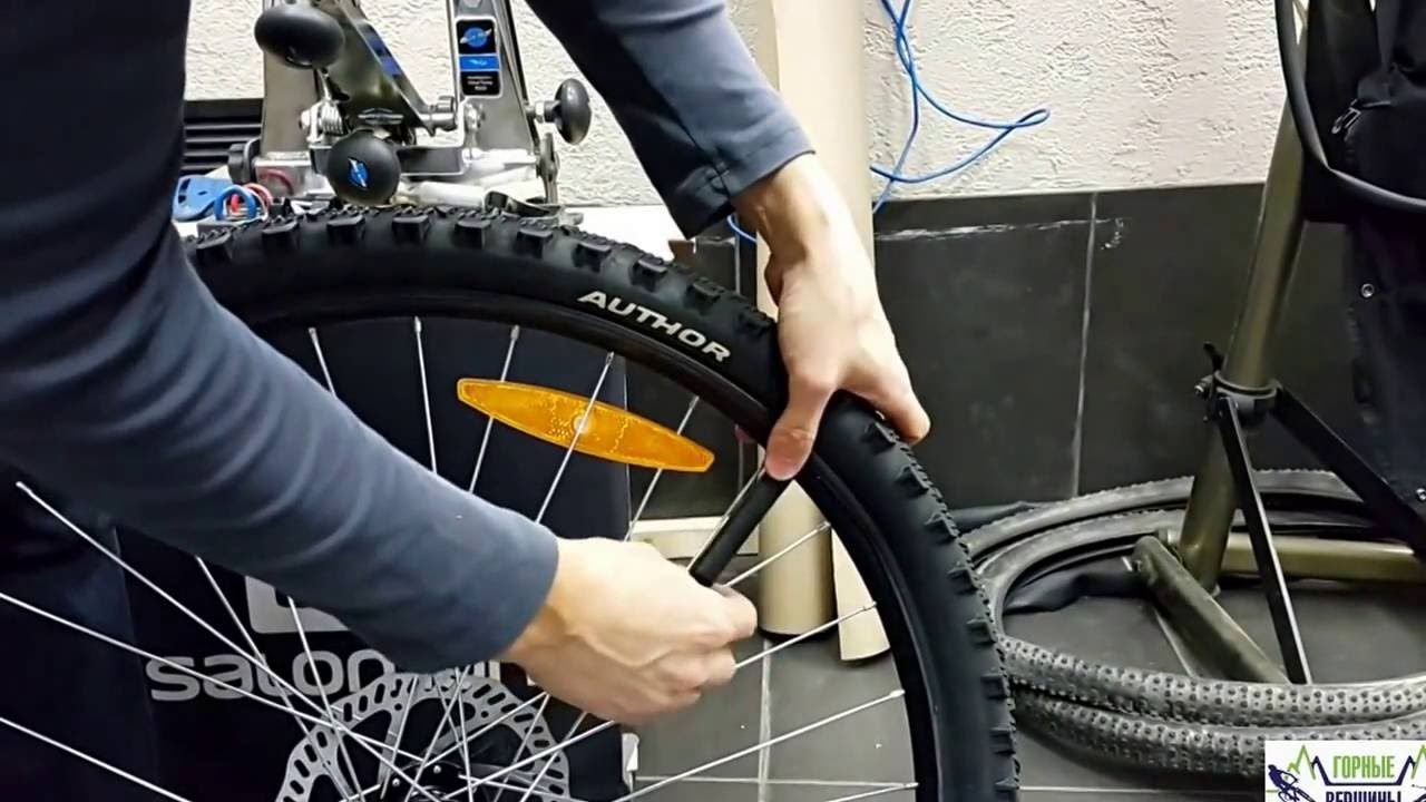 Как снять велосипедное колесо