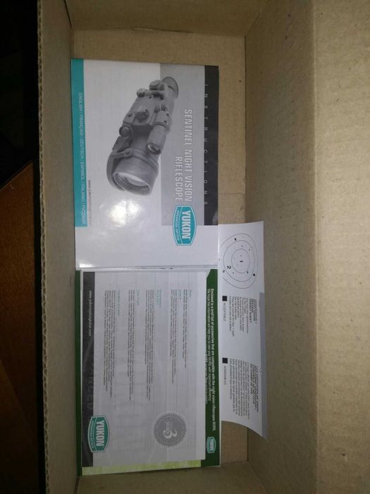 Нощен прицел , Насадка, YUKON NIGHT VISION SENTINEL Tactical 3x60 L