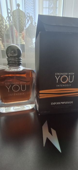 Armani stronger with you intensely