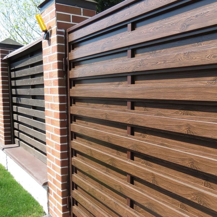 ЖАЛЮЗИ декоративные забор металлические jalyuzi