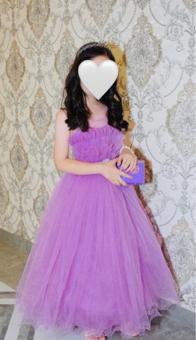 Детское веченее платье