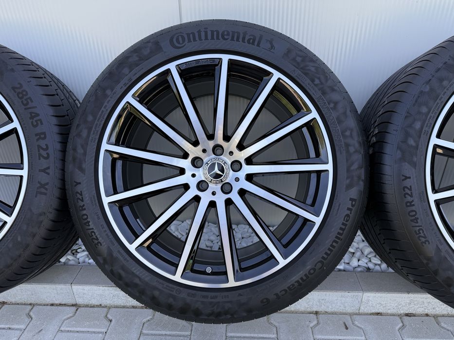 Оригинални джанти Мерцедес ГЛС 63АМГ 22 цола спорт пакет Mercedes GLS 167 63AMG MAYBACH X167 GLS600 ГЛС 450d фейслифт пакет БРАБУС 5Х112 OEM X167 GLS