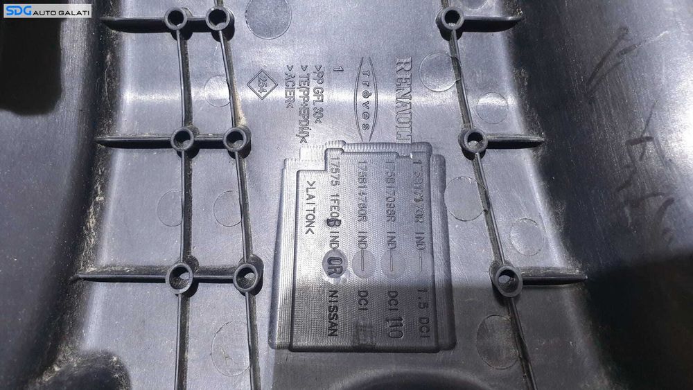 Capac Protectie Motor Renault Fluence 1.5 DCI 2009 - 2012 Cod 175B17170R 175B17098R 175B14760R 175751FE0B [AV2004]